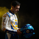 A photo of Nascar driver Chase Elliott in his racing overalls.
